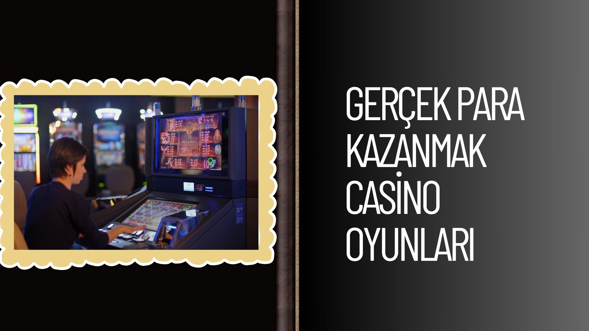 Gerçek Para Kazanmak Casino Oyunları